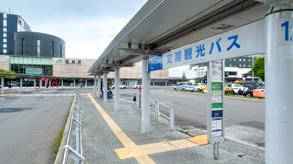 函館駅前バスターミナル12番乗り場