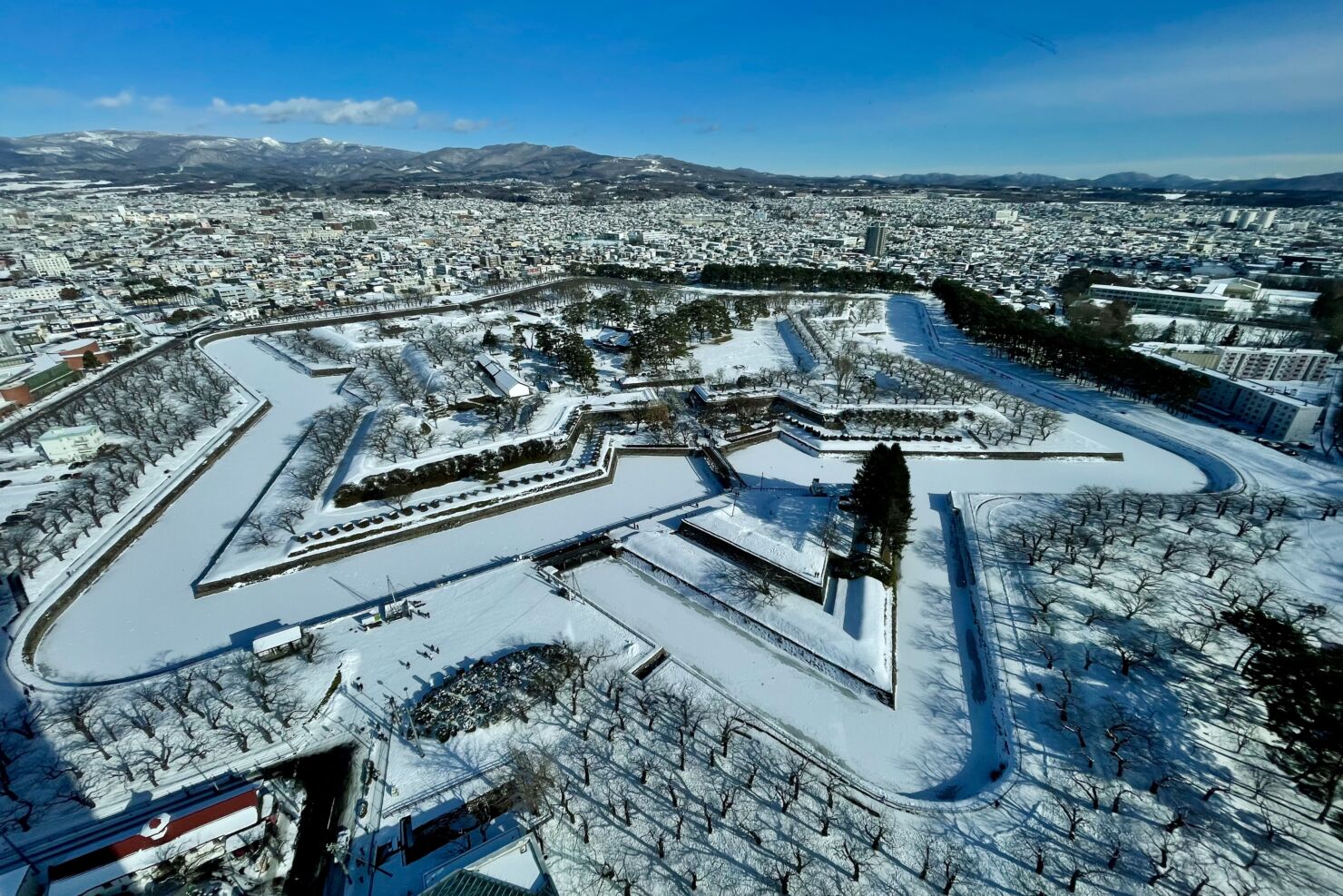 特別史跡五稜郭跡(五稜郭公園)