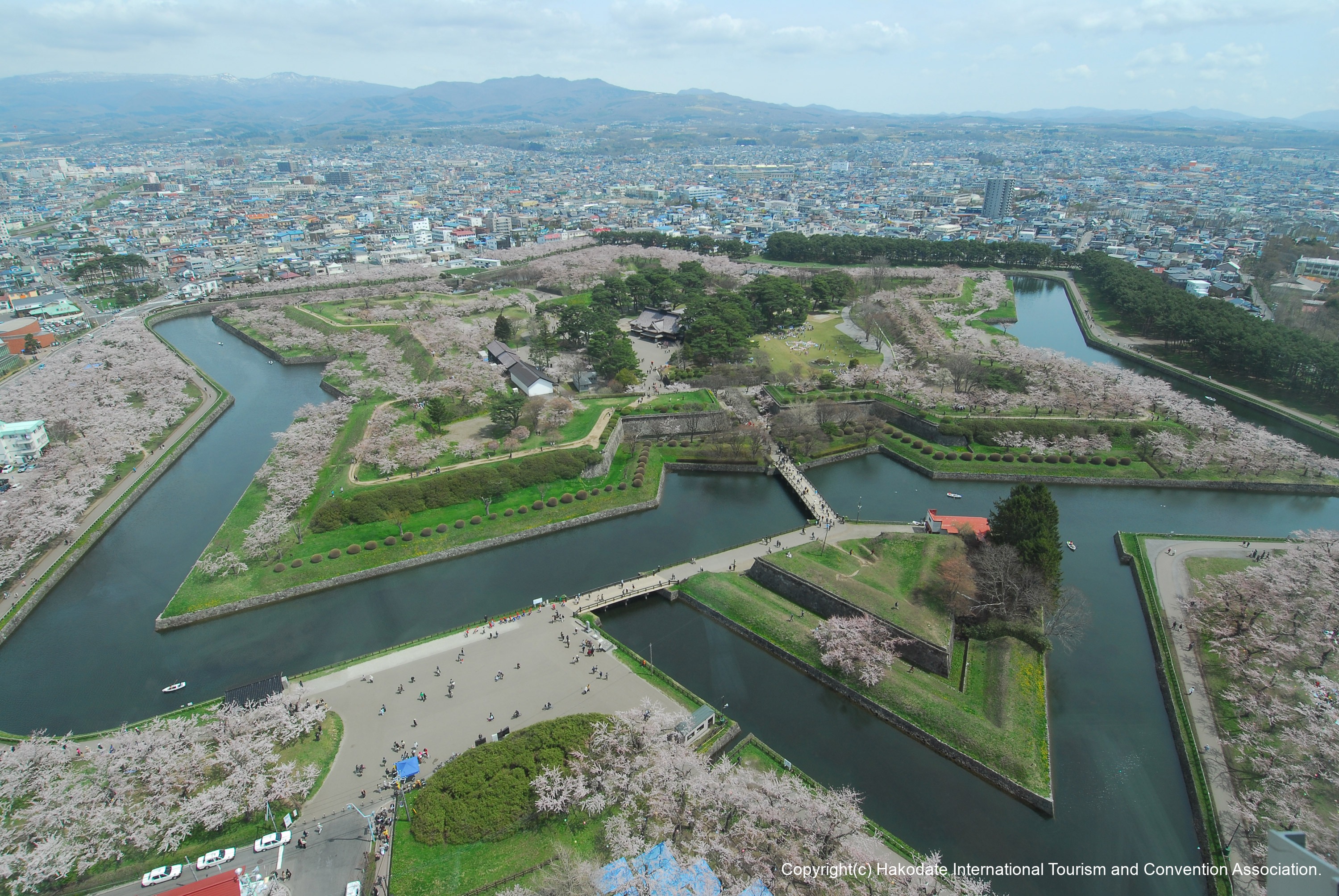 特別史跡五稜郭跡(五稜郭公園)