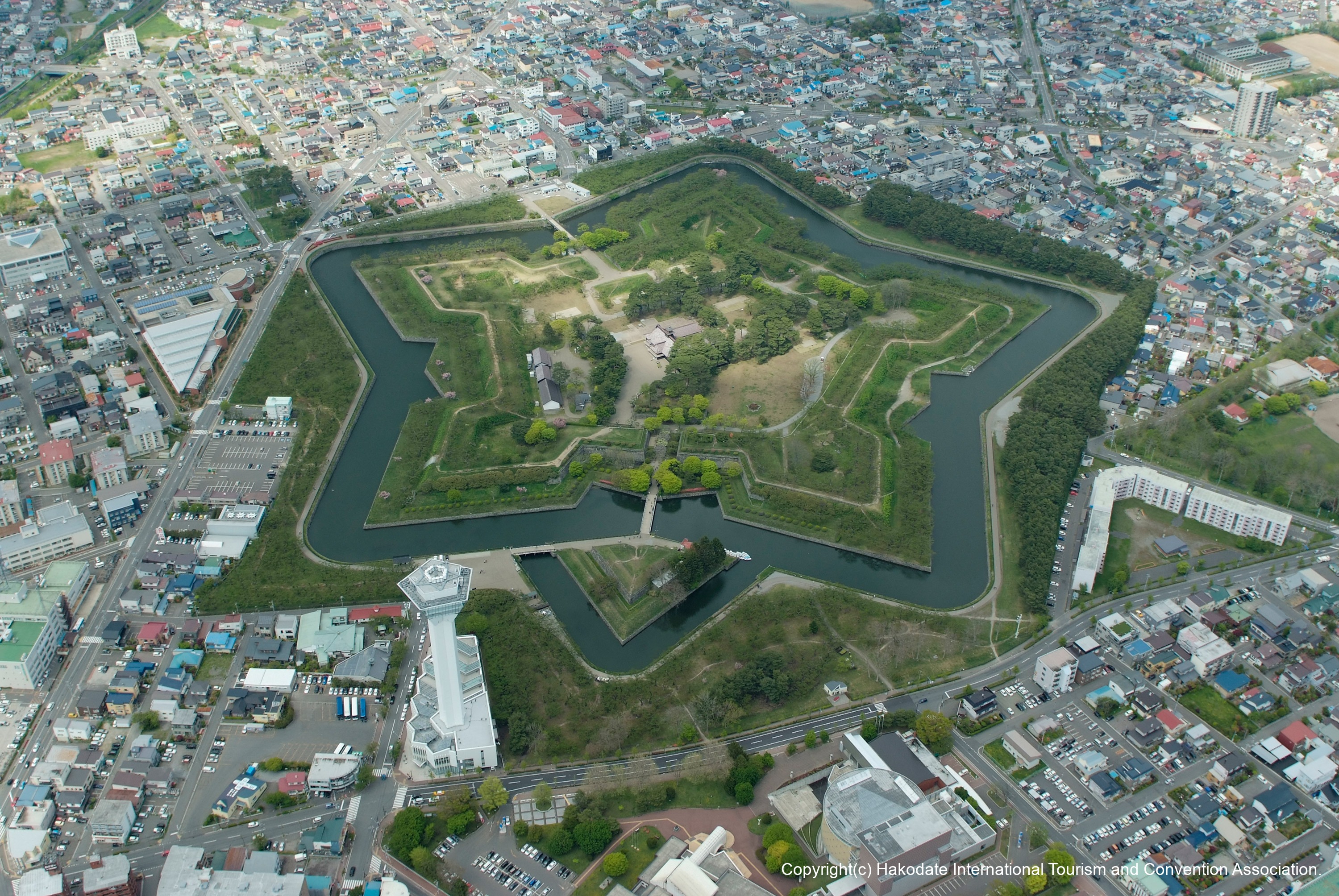 特別史跡五稜郭跡(五稜郭公園)