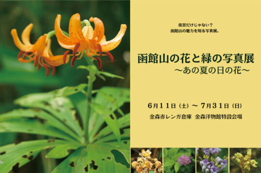花市2022『函館山の花と緑の写真展～あの夏の日の花～』
